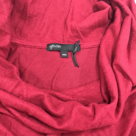 GIBSONLOOK Gibson Cozy Fleece Convertible Neck Sweatshirt - Picture 6 of 7